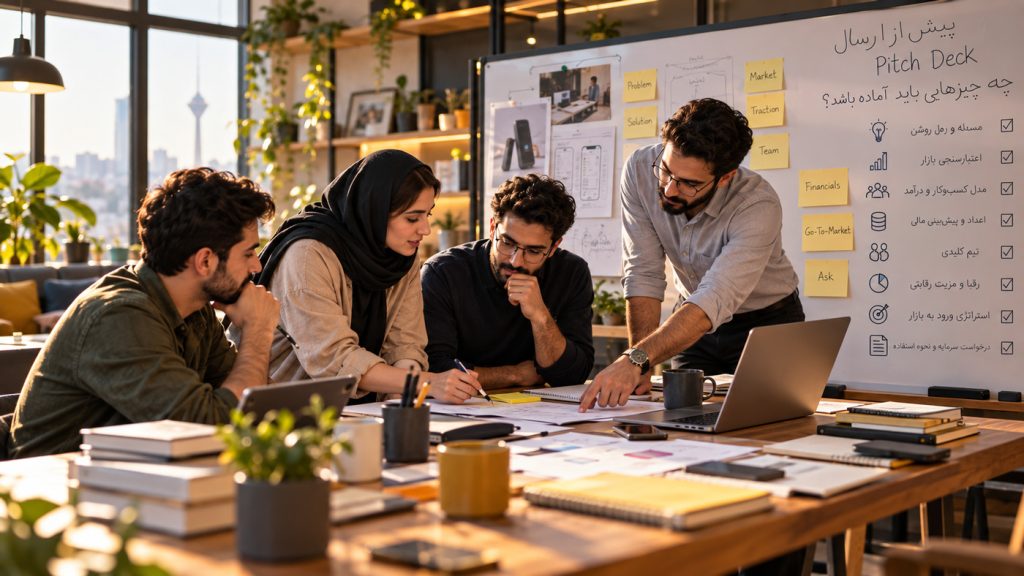 پیش از ارسال Pitch Deck چه چیزهایی باید آماده باشد؟