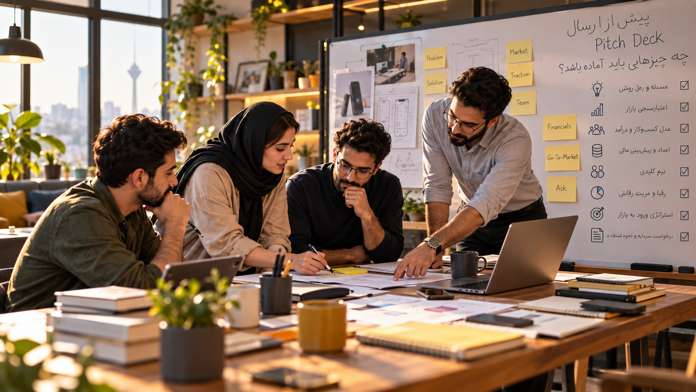 پیش از ارسال Pitch Deck چه چیزهایی باید آماده باشد؟